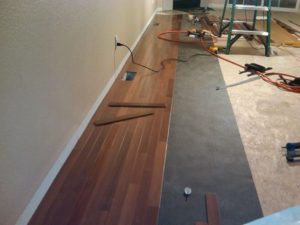 Hardwood Floor Install Bourbonnais, Illinois